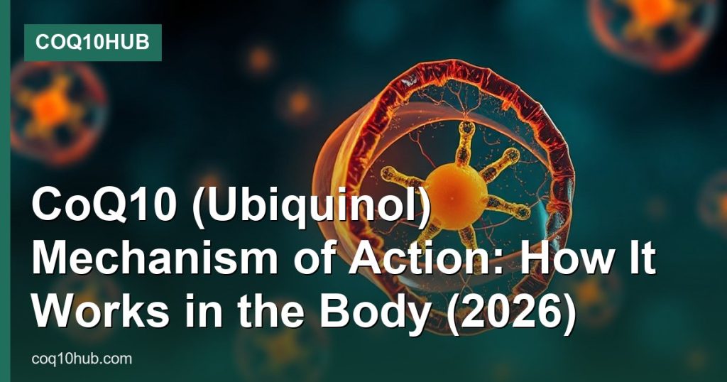 CoQ10 (Ubiquinol) Mechanism of Action: How It Works in the Body (2026) - CoQ10Hub