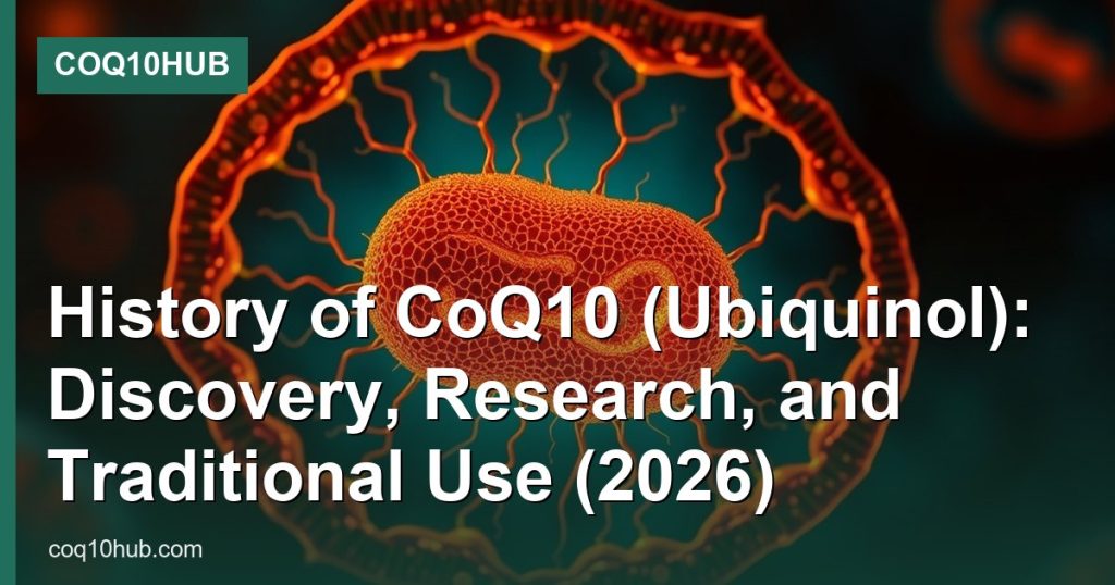 History of CoQ10 (Ubiquinol): Discovery, Research, and Traditional Use (2026) - CoQ10Hub